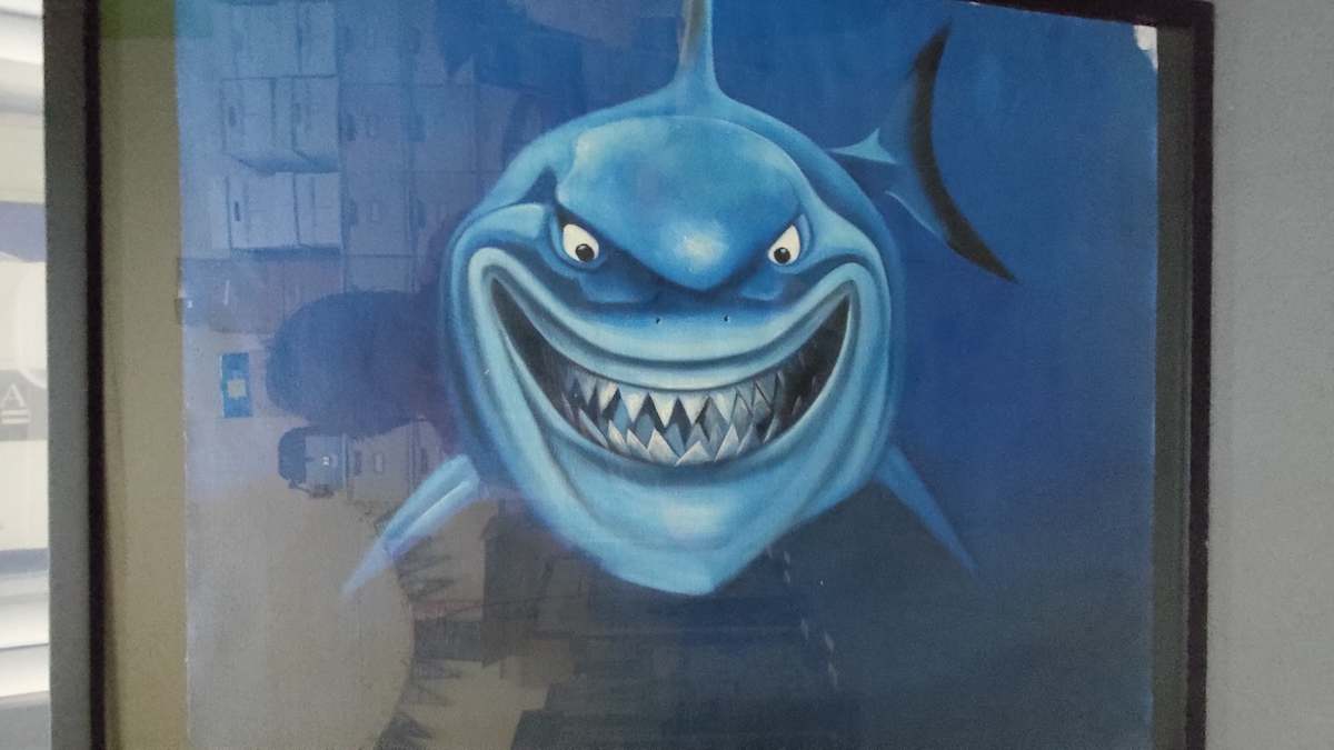 Finding Nemo Bruce Painting 