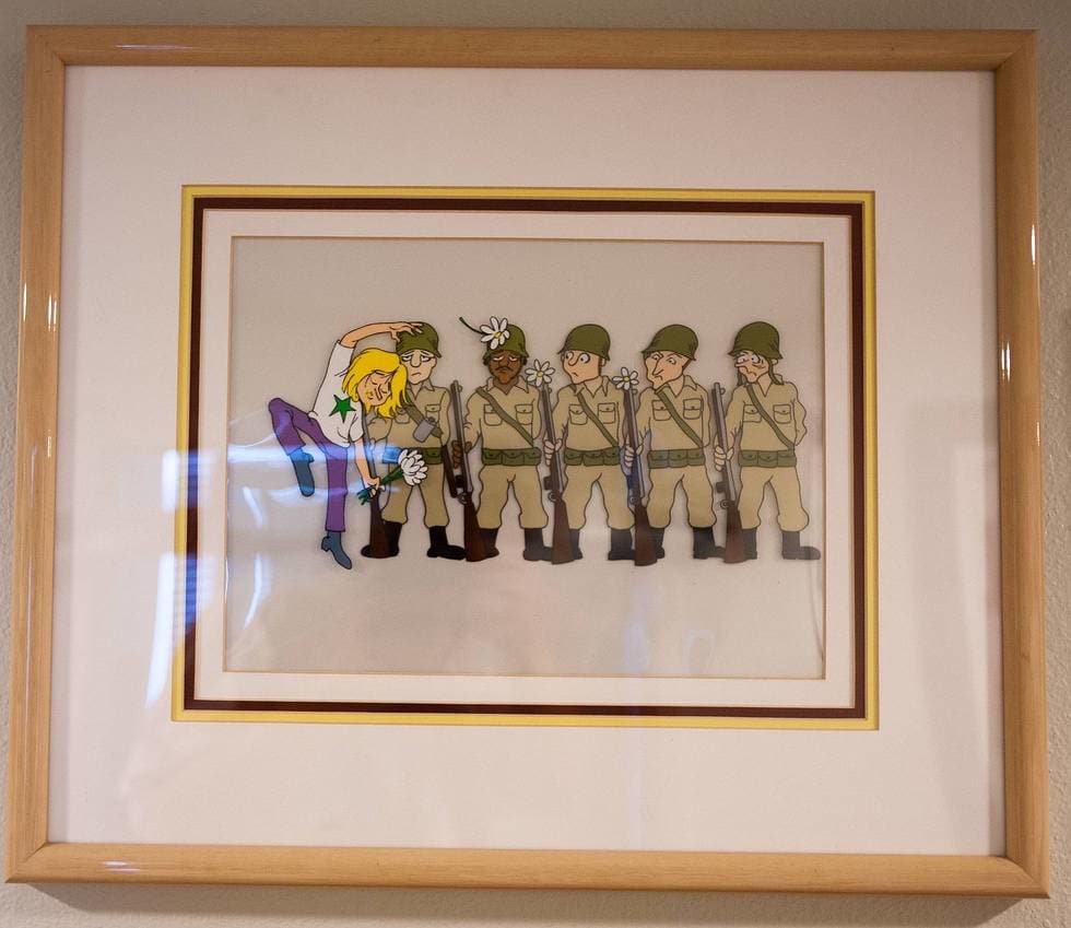 Zonker - multi-level cel by Garry Trudeau, Image 1.