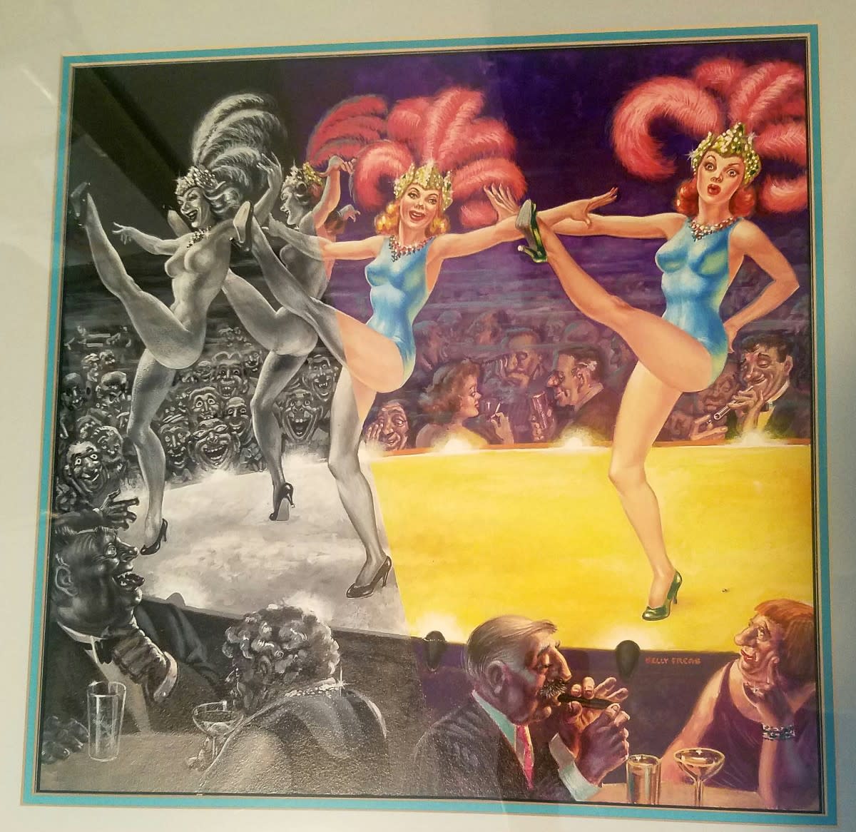 Mad #46 back cover ad by Kelly Freas 