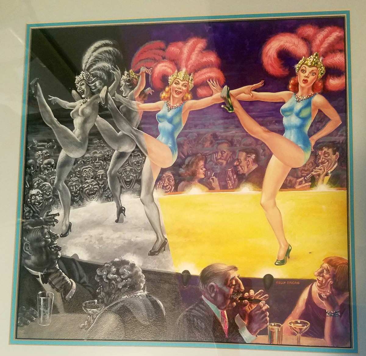 Mad #46 back cover ad by Kelly Freas, Image 1.