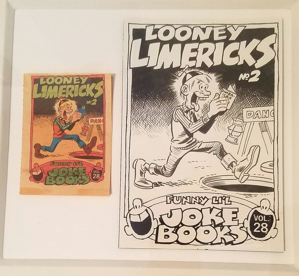 Funny L'il Joke Books #28  - Looney Limericks by Wally Wood 