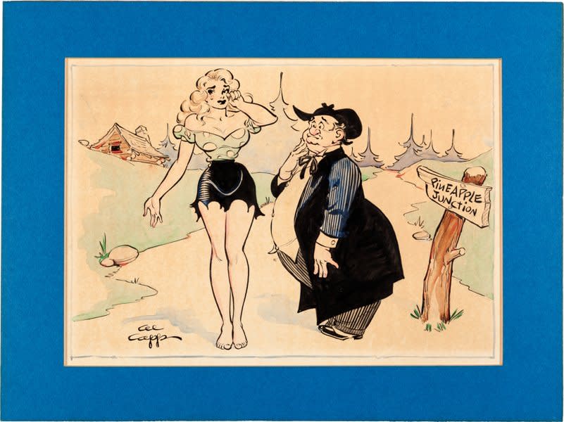 Li'l Abner Specialty Illustration  (1960's) by Al Capp 