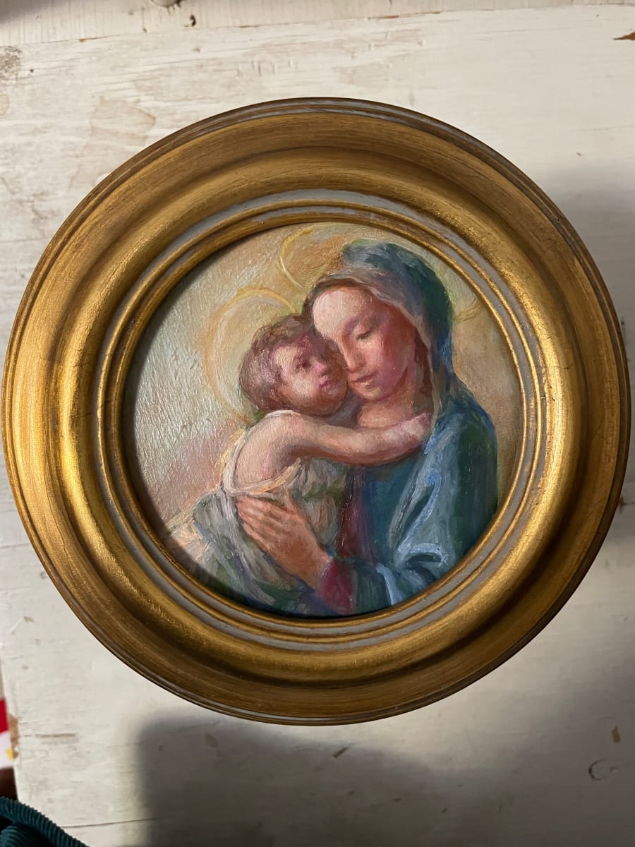 Madonna and Child IV by Lovetta Reyes-Cairo 