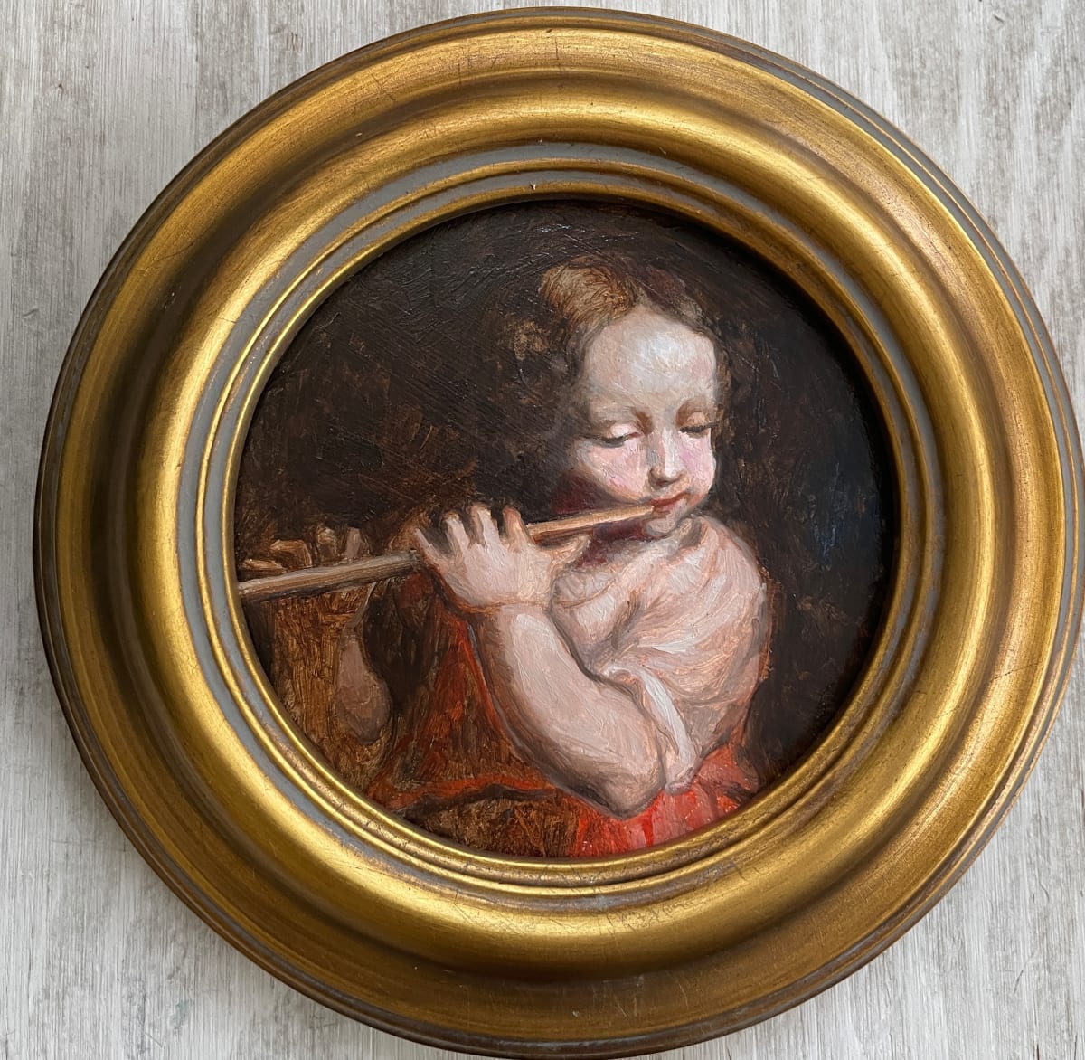 Little Flute Player by Lovetta Reyes-Cairo 
