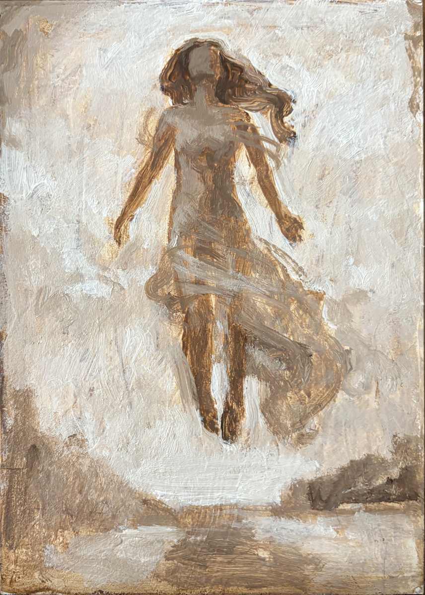 Contrite Spirit (Study) by Lovetta Reyes-Cairo 