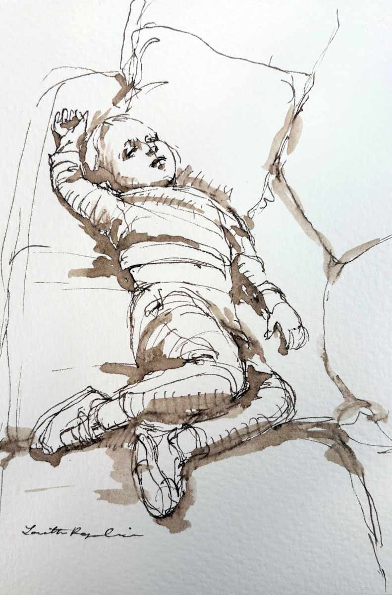 Nap on the Couch by Lovetta Reyes-Cairo 