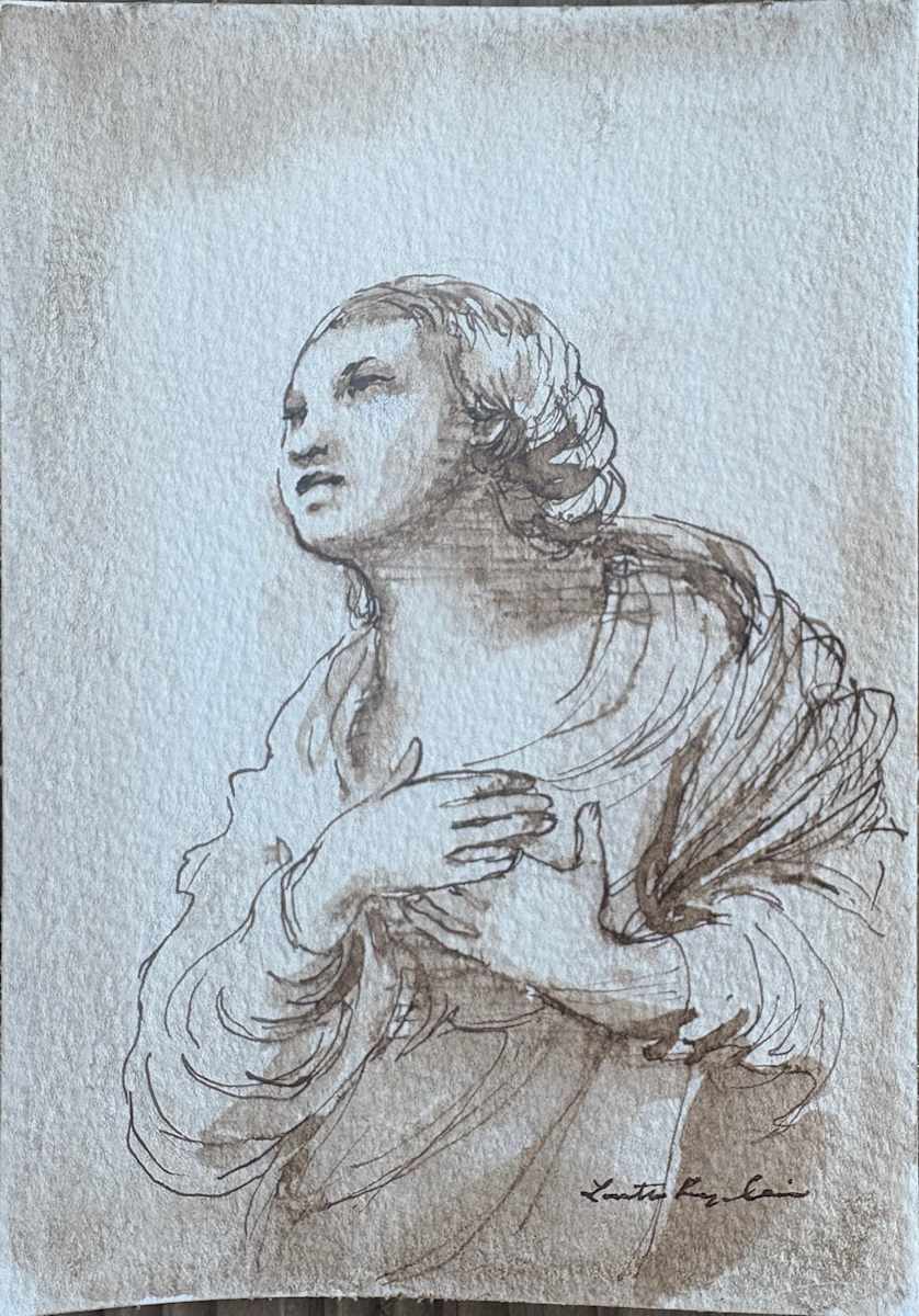 Mary Pondered These Things in Her Heart by Lovetta Reyes-Cairo 