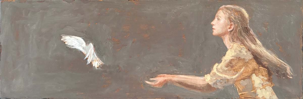 Sending Peace Study by Lovetta Reyes-Cairo 