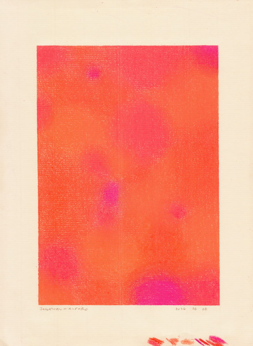Magenta-Orange Study by Jonathan H Alfaro, Image 2.