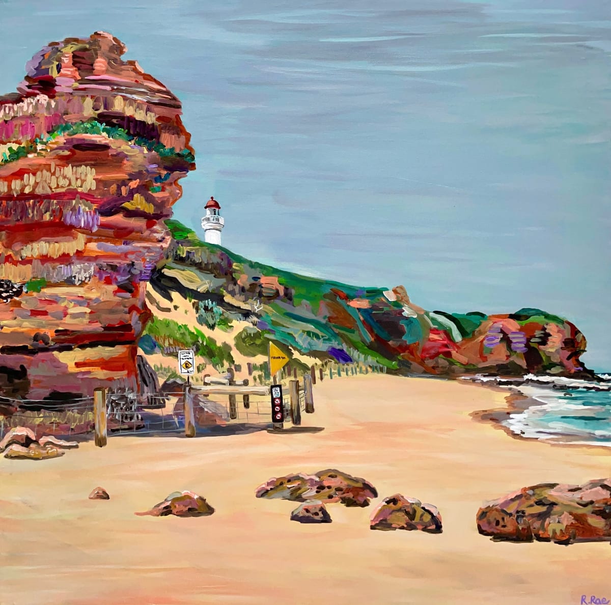 Airey's Inlet Splitpoint Beach by Rachel Rae 