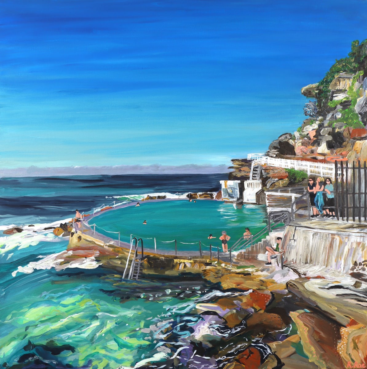 Summer Swims at Bronte Pool by Rachel Rae 