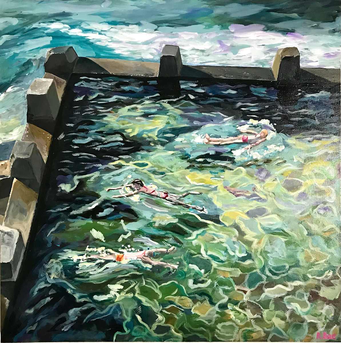 Coogee Swimmers by Rachel Rae, Image 9.