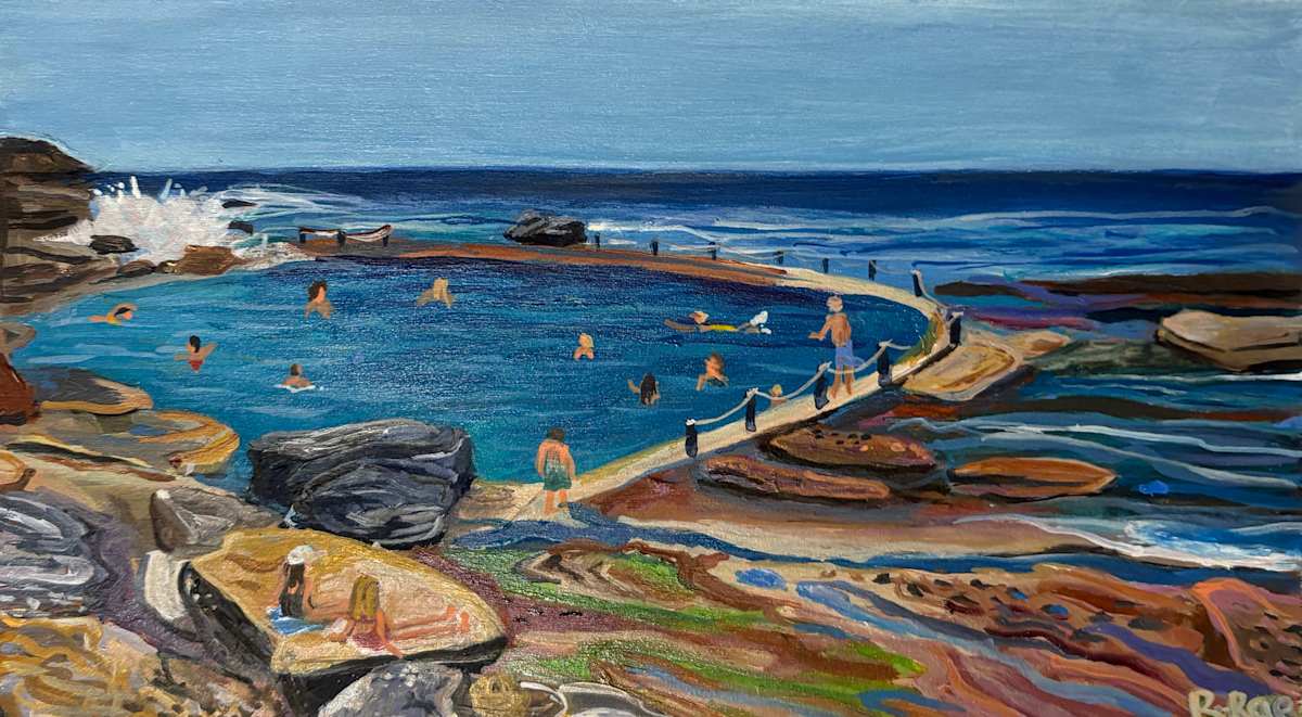 Tidal Swims at Mahon Pool by Rachel Rae 