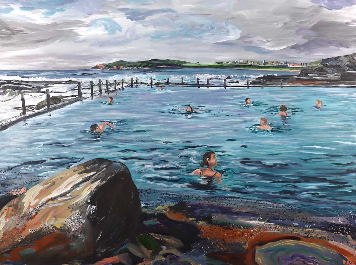 Mahon Pool Swimmers - Thalassotherapy by Rachel Rae, Image 24.