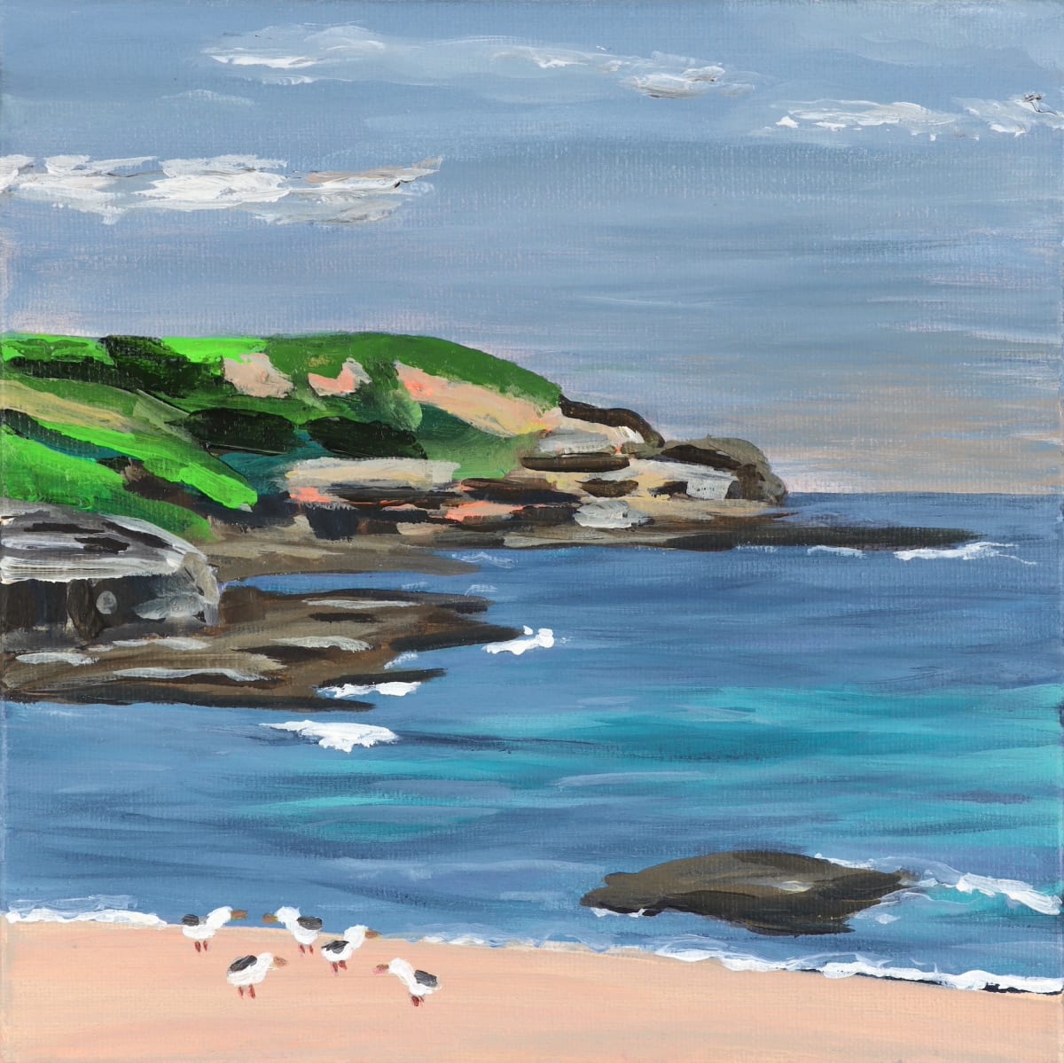 Malabar Mini - Seagulls by Rachel Rae 