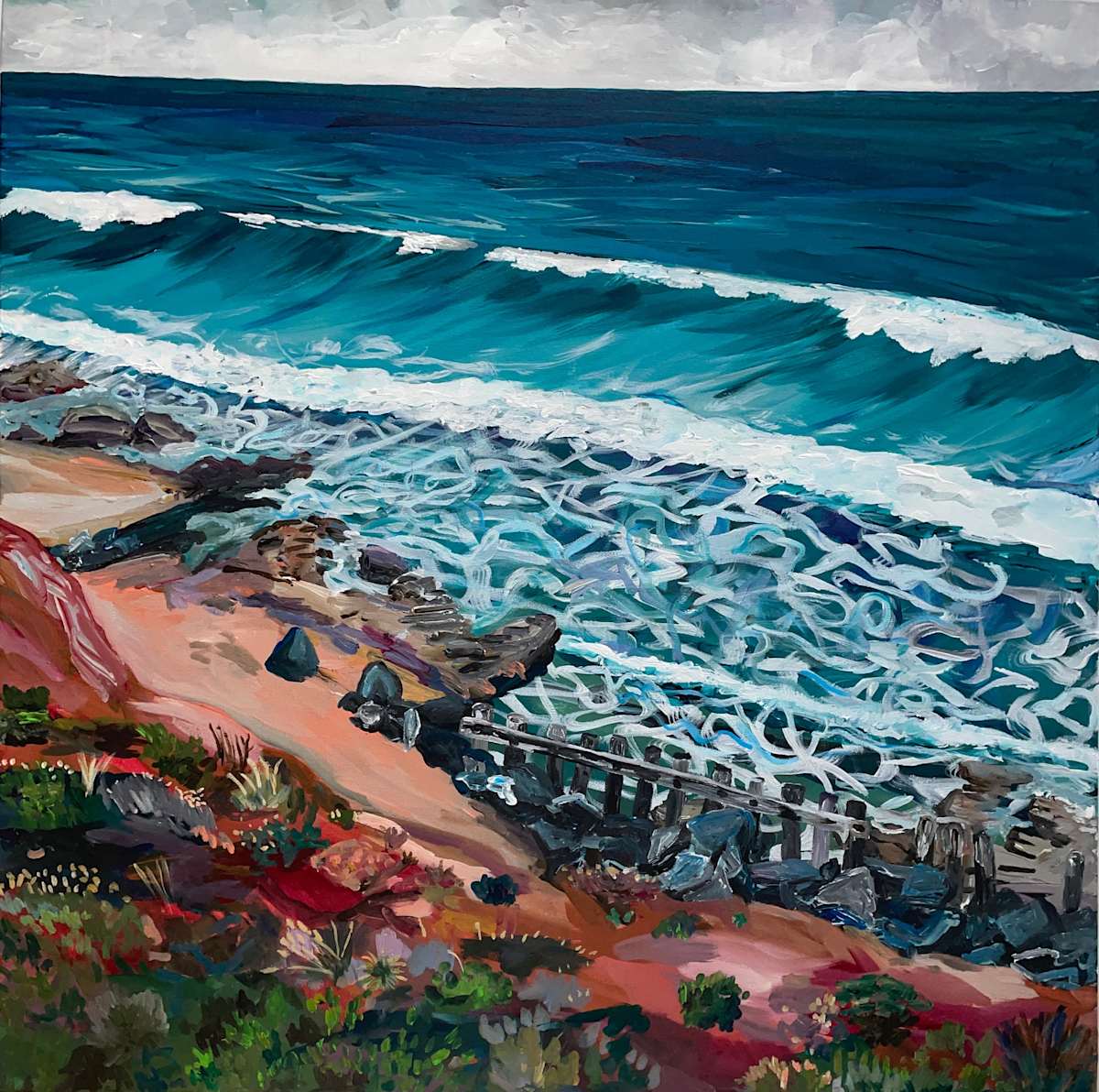 Soapy Rocks Anglesea by Rachel Rae, Image 52.