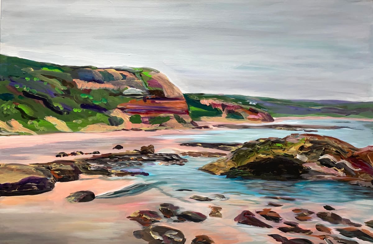 Urquharts Bluff Beach Fraggle Rock by Rachel Rae 