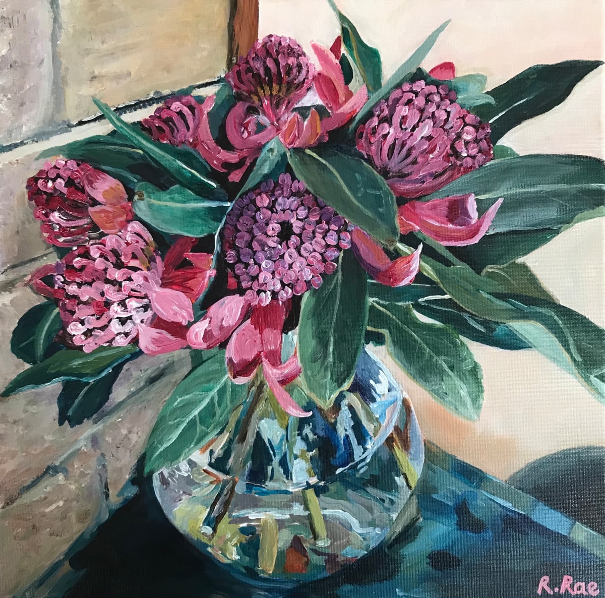 Waratahs for Mum by Rachel Rae 