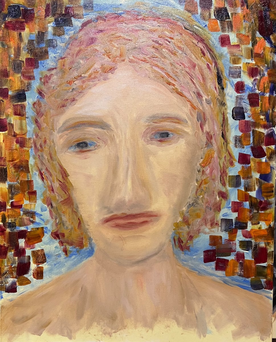 Sister #1 by Henk Jonker  Image: Portrait - oil