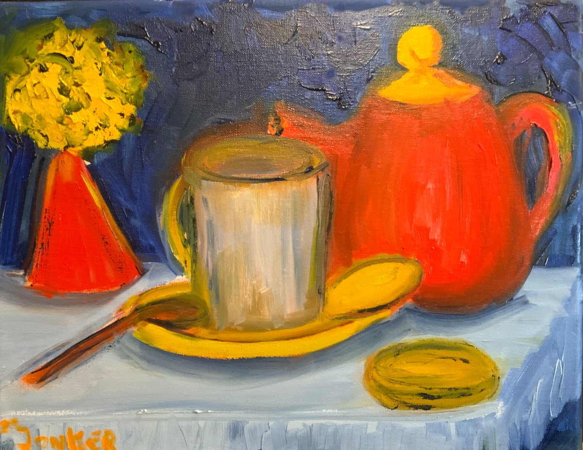 Tea by Henk Jonker  Image: Oil