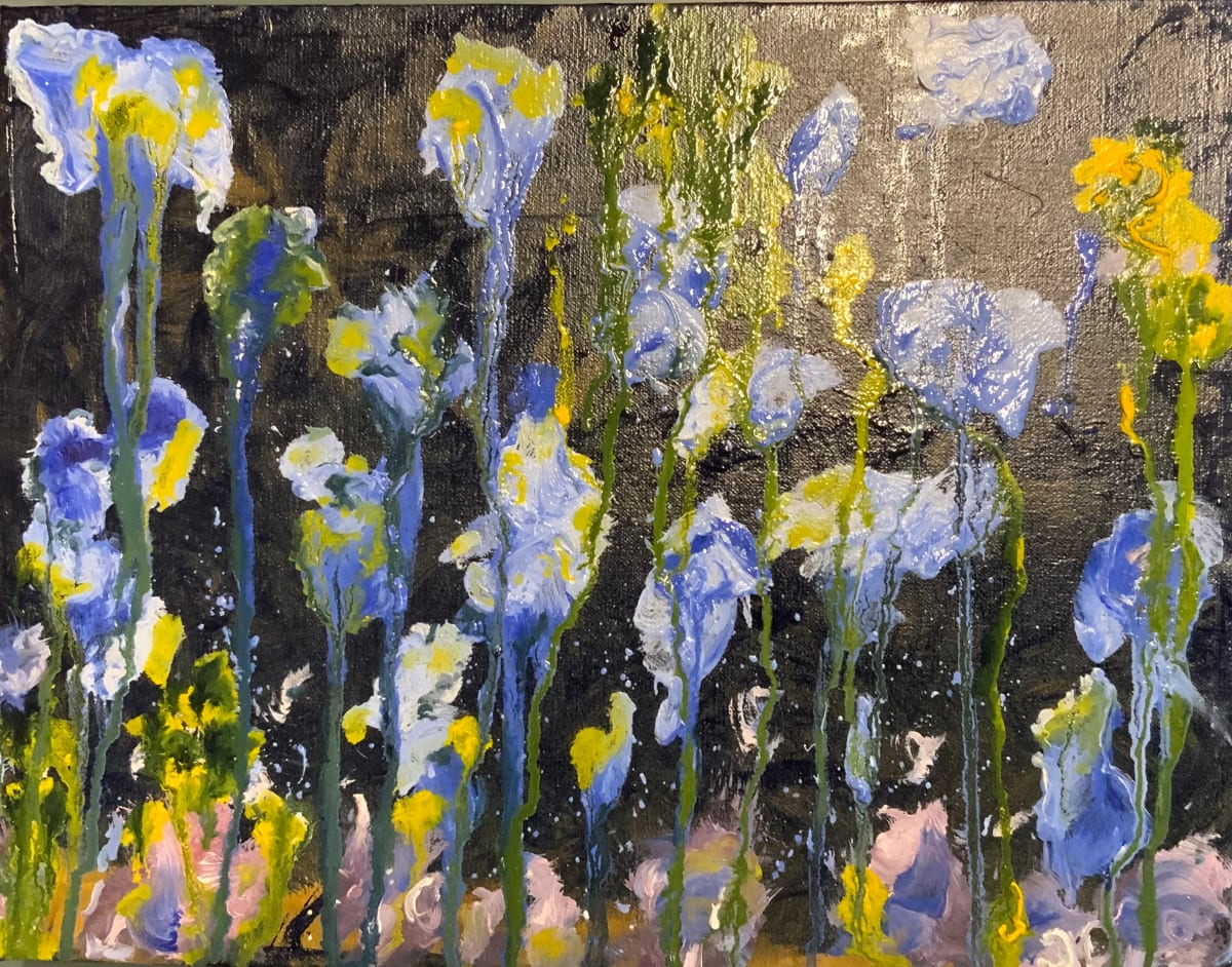 Iris by Henk Jonker  Image: Oil