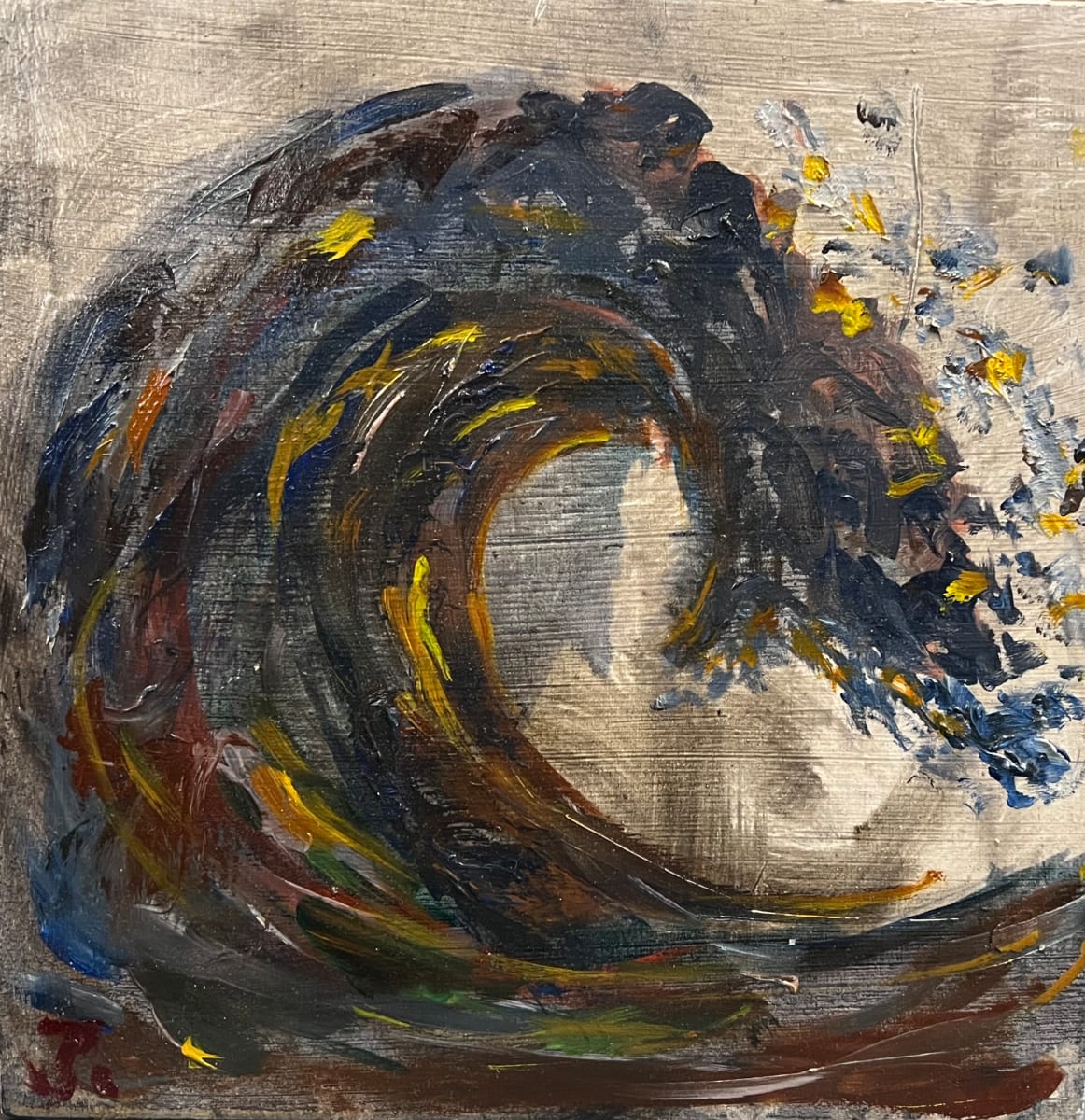 Blue Wave by Henk Jonker 