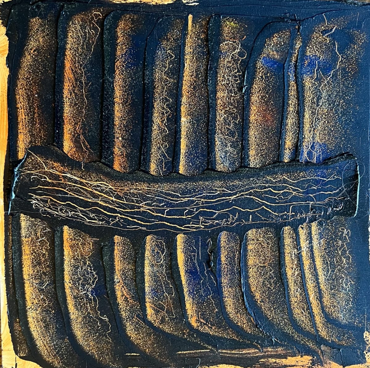 Blue Abstract 3 by Henk Jonker, Image 1.