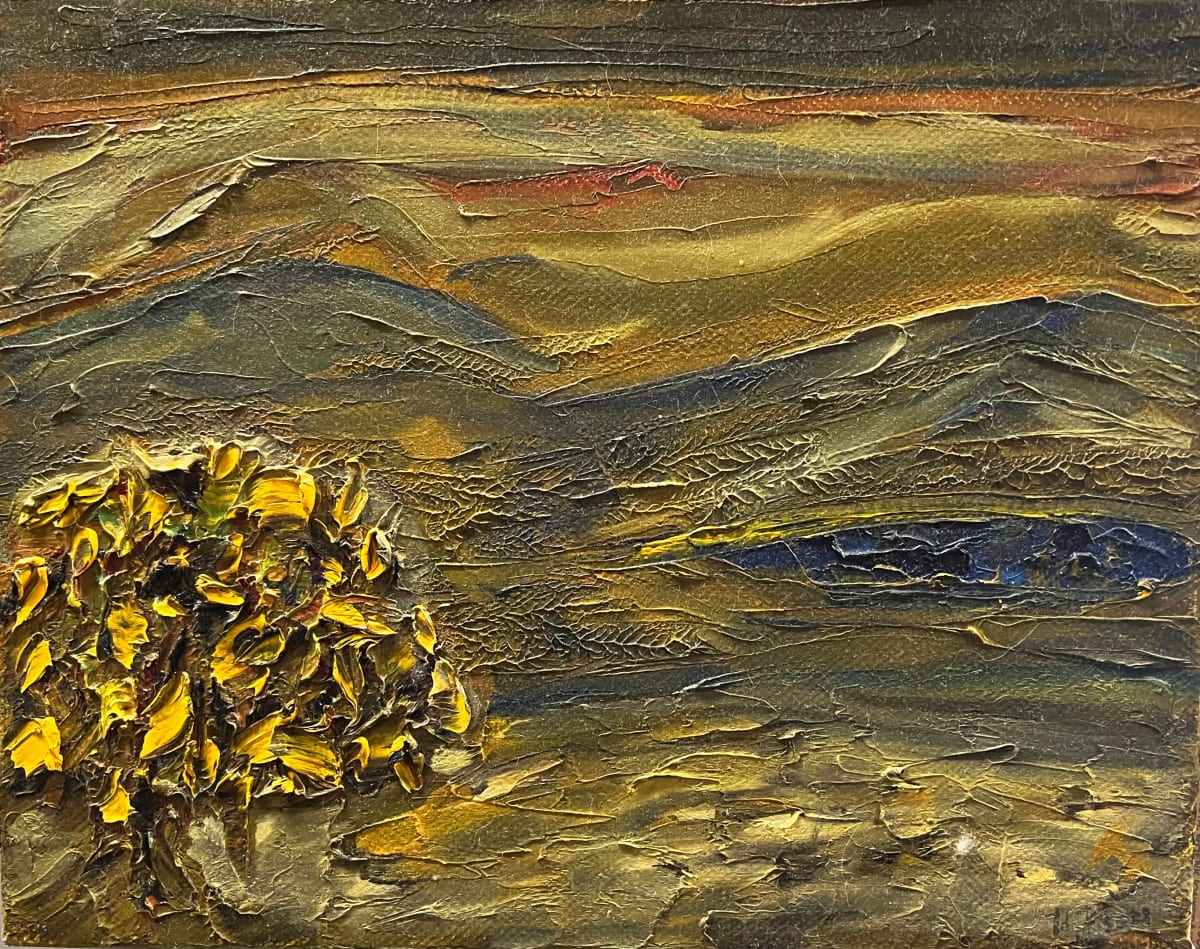 Race Mountain by Henk Jonker  Image: View of Twin Lakes CT, and Massachusetts mountain range from Race Mountain’s ledge.