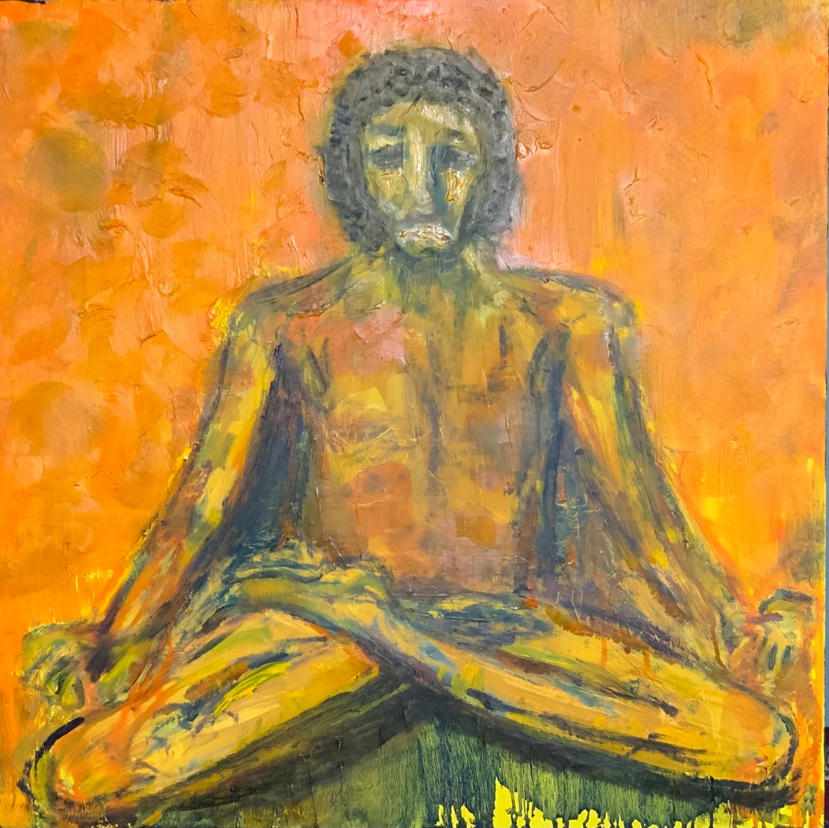 Meditation by Henk Jonker  Image: Oil