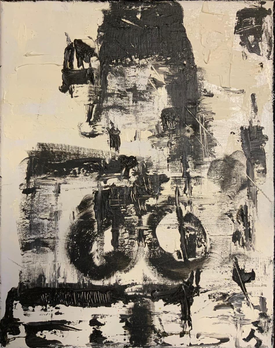 Rooie Sien by Henk Jonker  Image: Rooie Sien (Red haired Sien) was a character from my youth in mid 70’s Amsterdam -oil