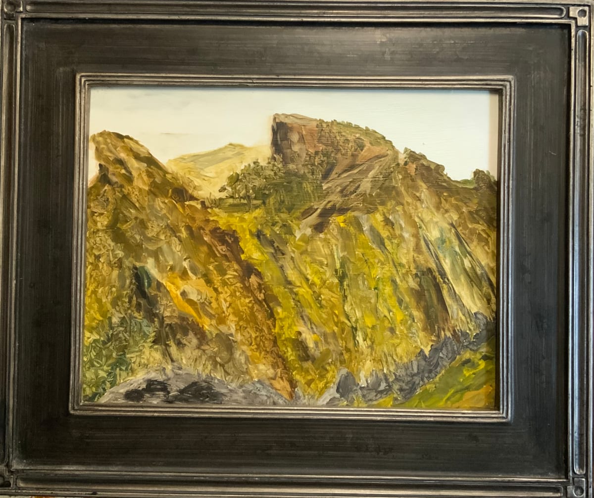 Table Rock and Hawksbil by Henk Jonker  Image: Linville Gorge, looking at Table Rock and Hawksbill as seen from Wiseman’s 