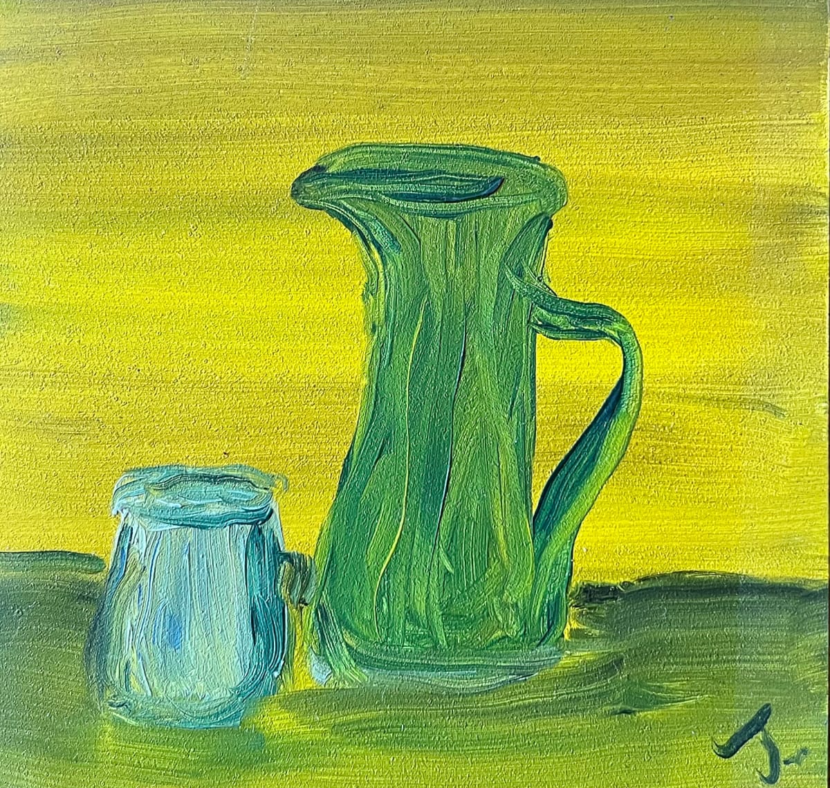 Jug and Beaker by Henk Jonker 