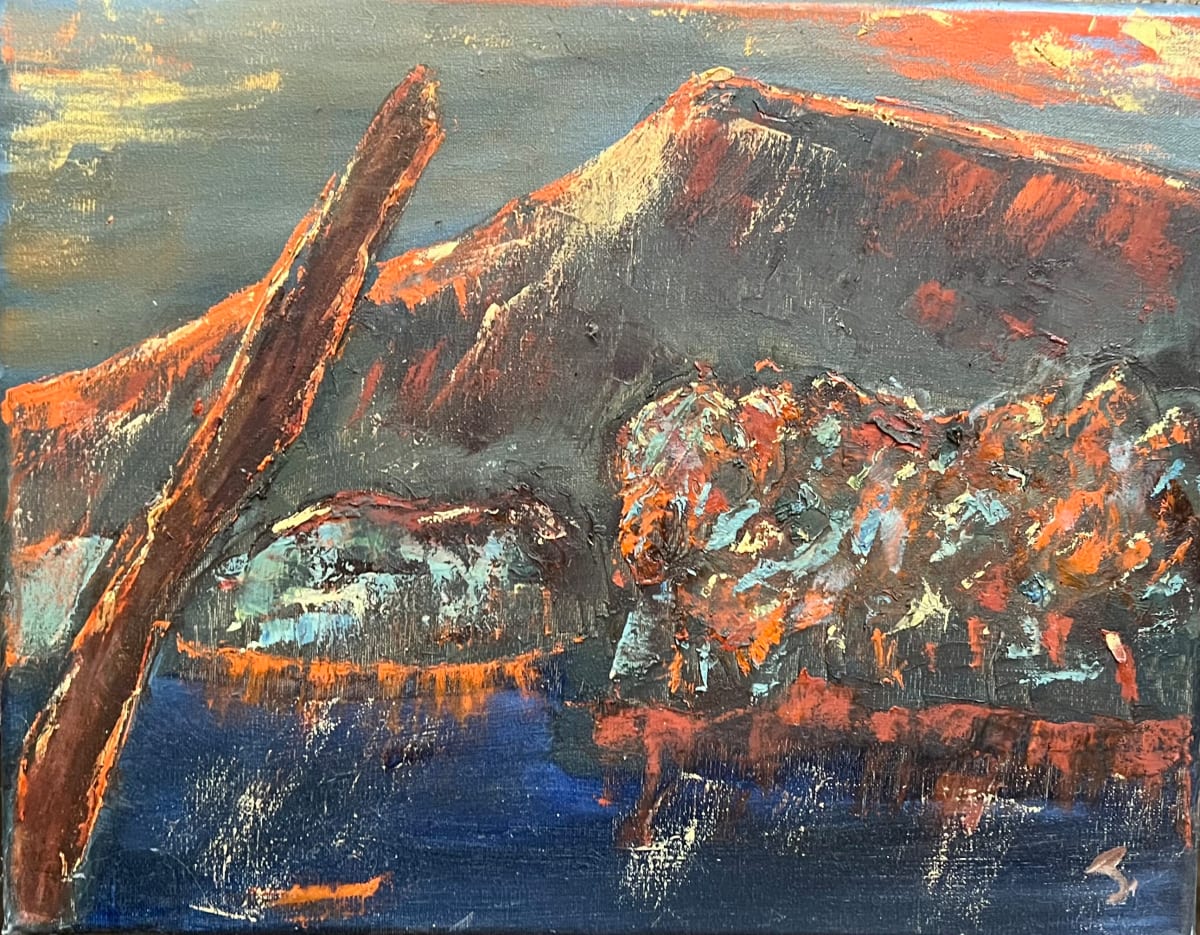 Sunset Hill by Henk Jonker 