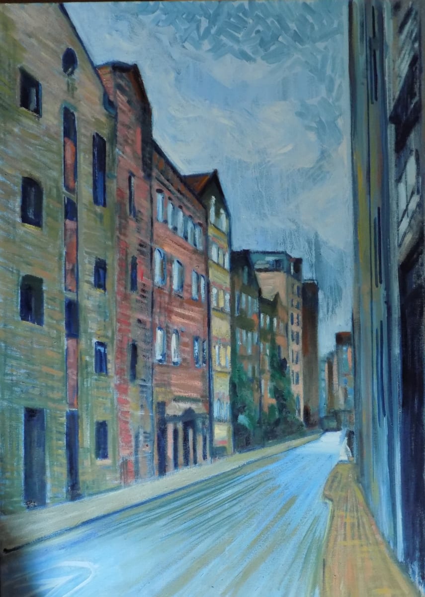 Narrow Street, London. No 1 by Versonic-art  Image: Narrow St. No.1