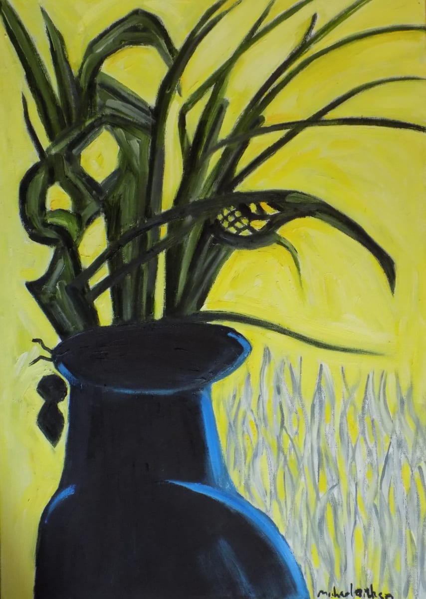 Vase with plastic flowers No. 1 by Versonic-art 