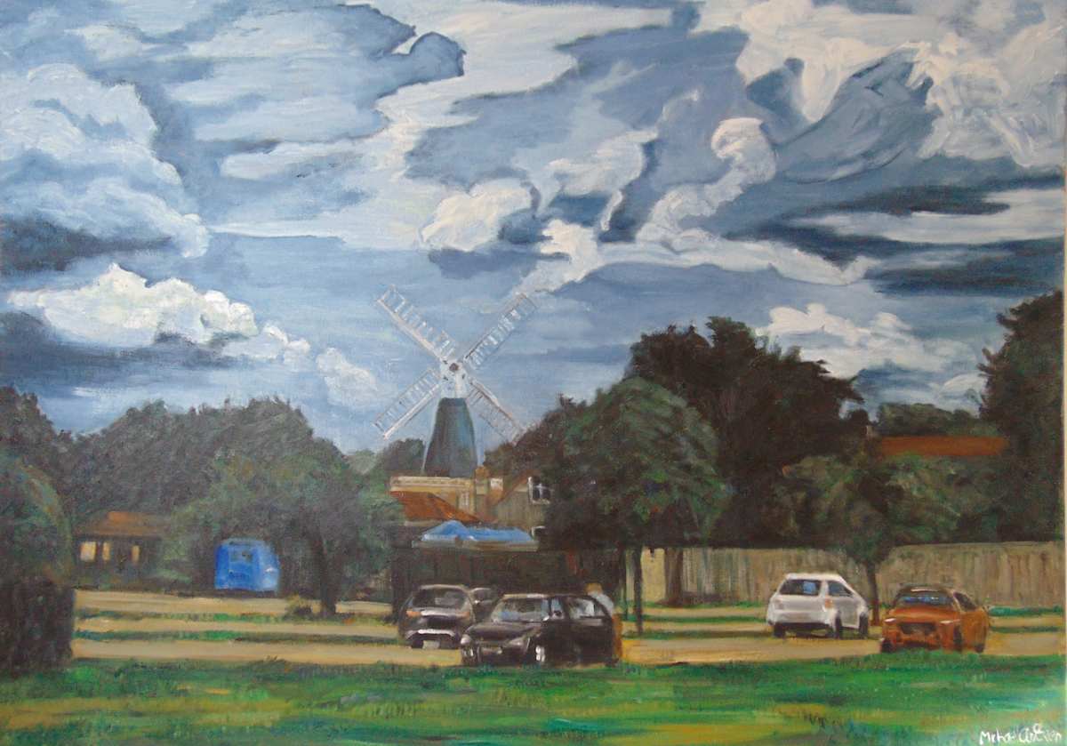 Wimbledon Windmill by Versonic-art  Image: Wimbledon has a Windmill
