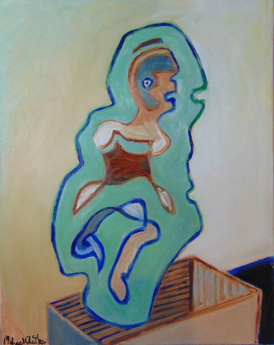 The un-boxing by Versonic-art  Image: Figure out of a box