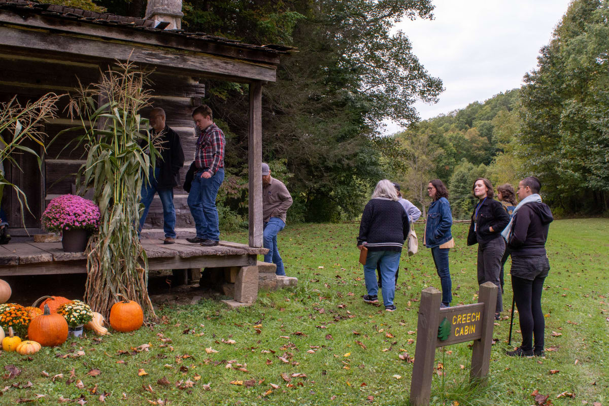 Emerging Traditional Artists Program Gathering at Pine Settlement School 
