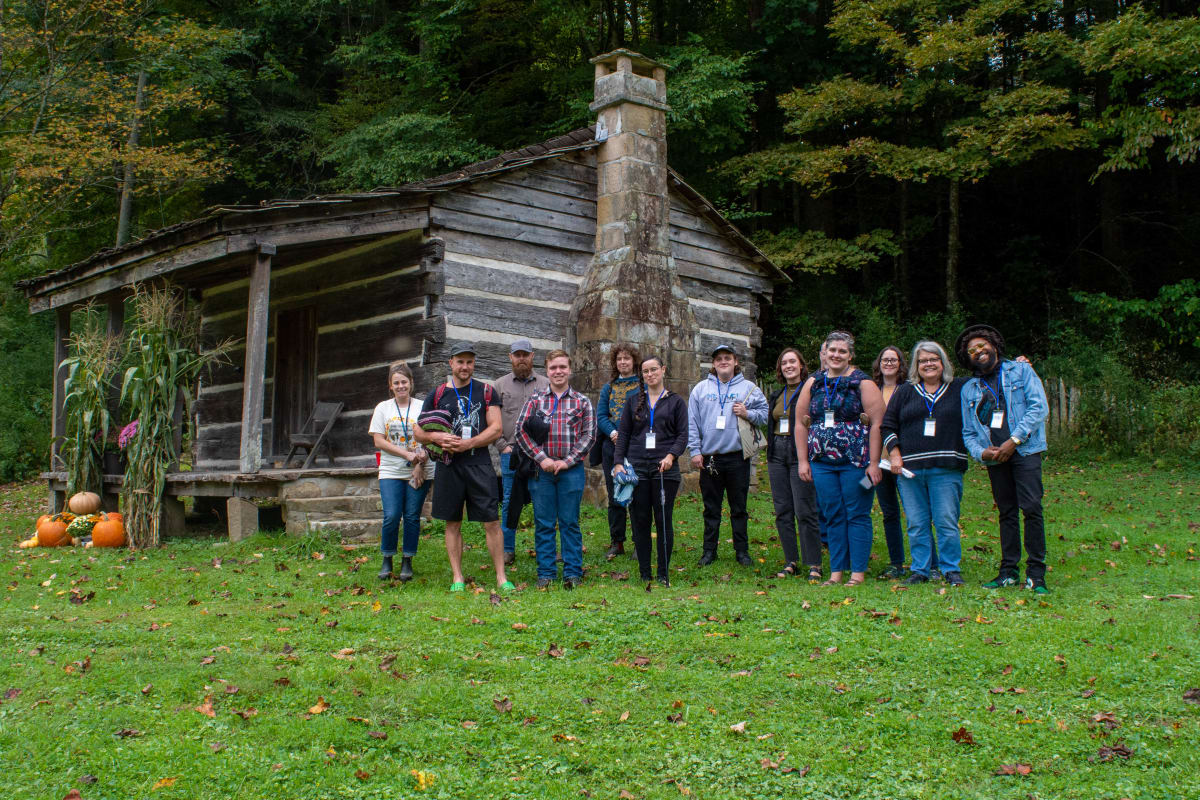 Emerging Traditional Artists Program Gathering at Pine Settlement School 