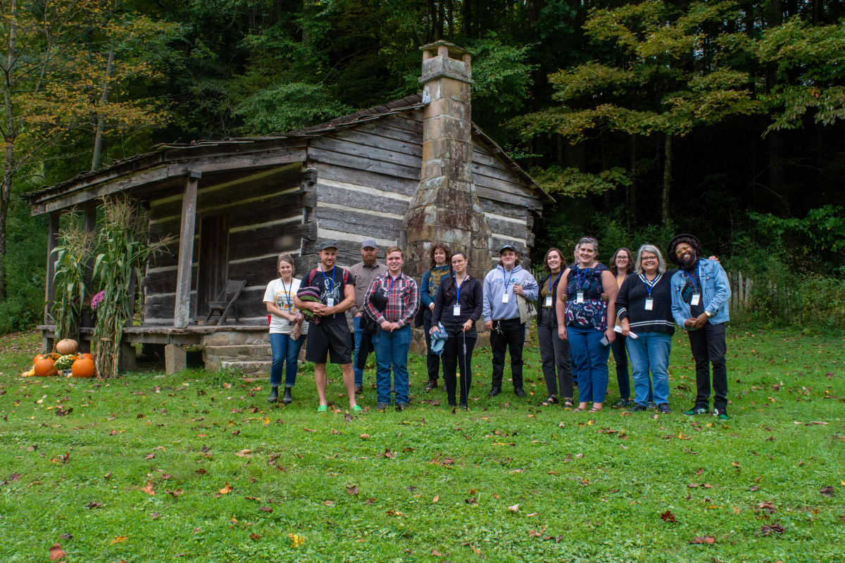 Emerging Traditional Artists Program Gathering at Pine Settlement School 