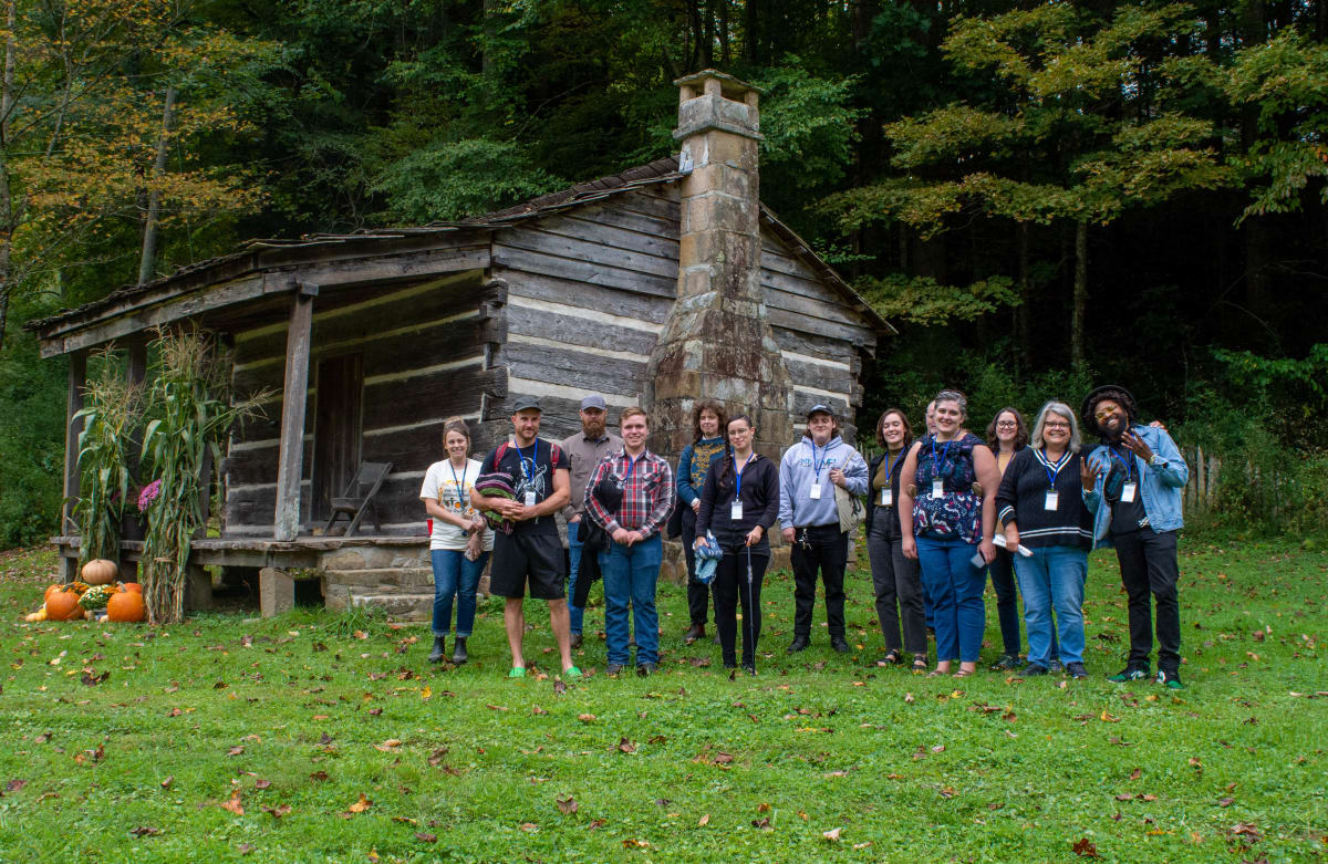 Emerging Traditional Artists Program Gathering at Pine Settlement School 