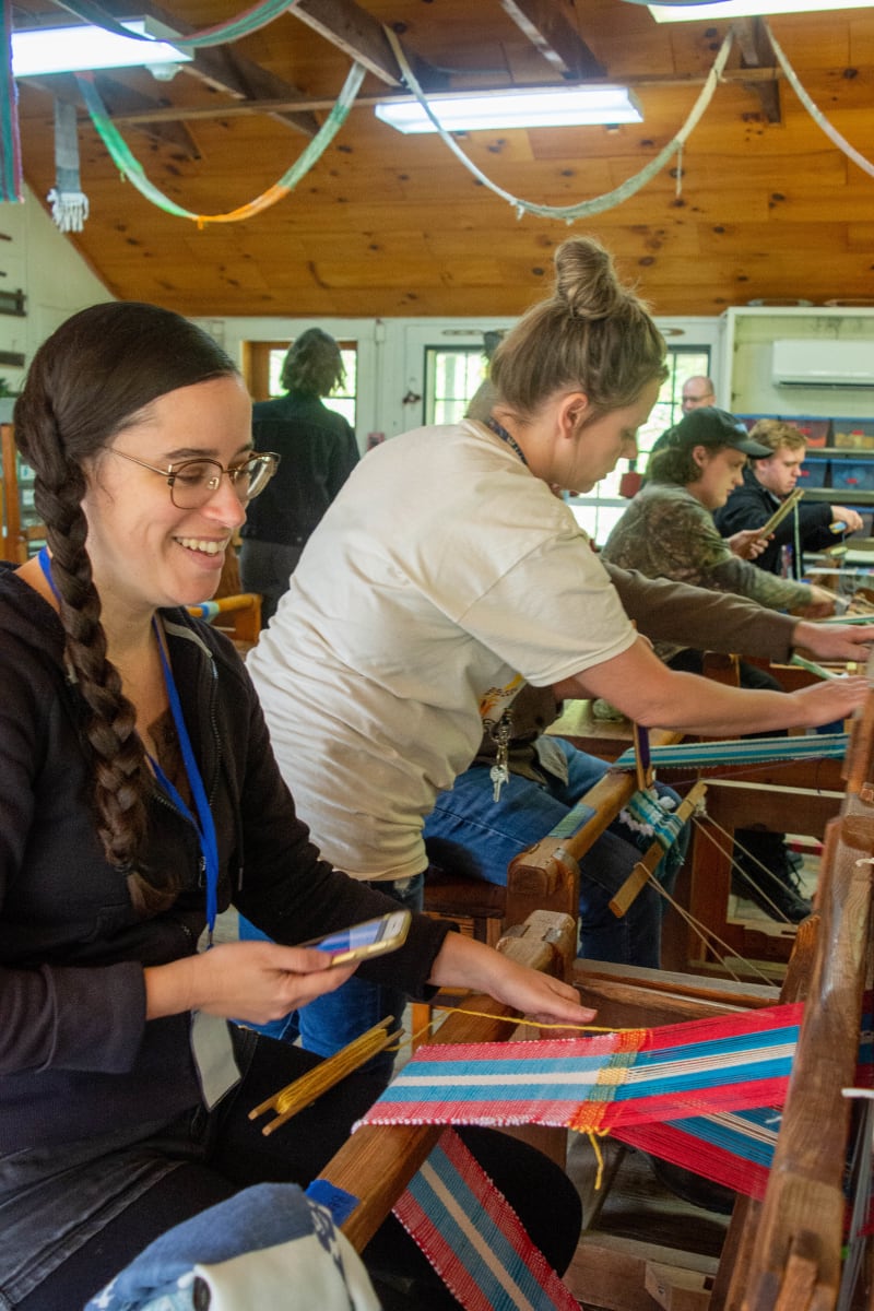 Emerging Traditional Artists Program Gathering at Pine Settlement School 