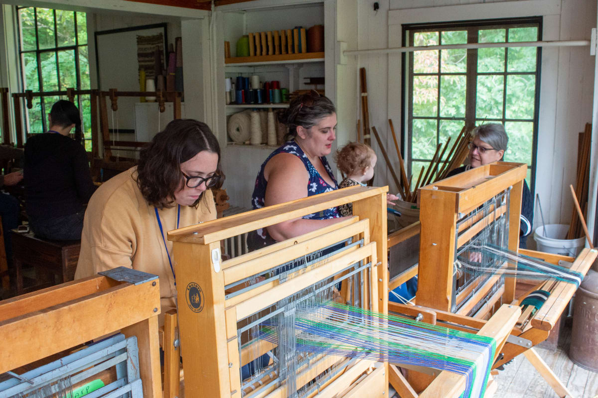 Emerging Traditional Artists Program Gathering at Pine Settlement School 