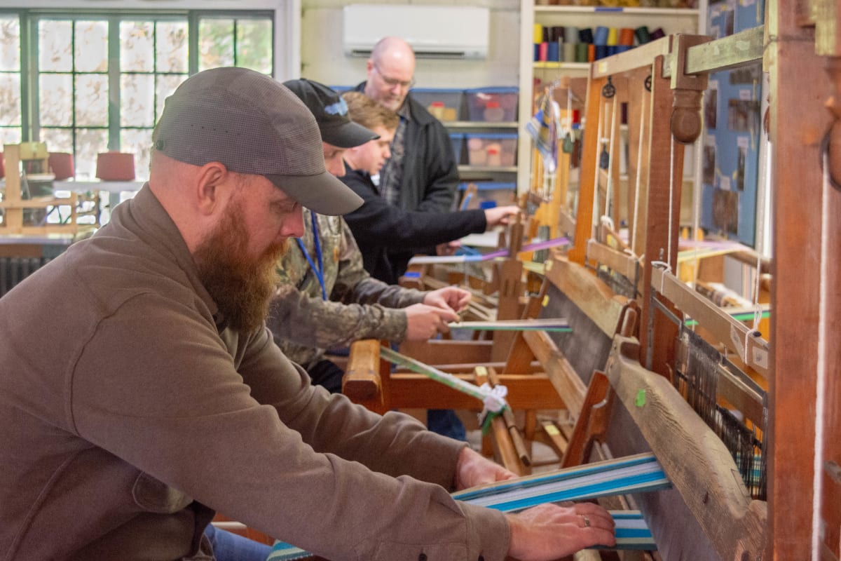 Emerging Traditional Artists Program Gathering at Pine Settlement School 