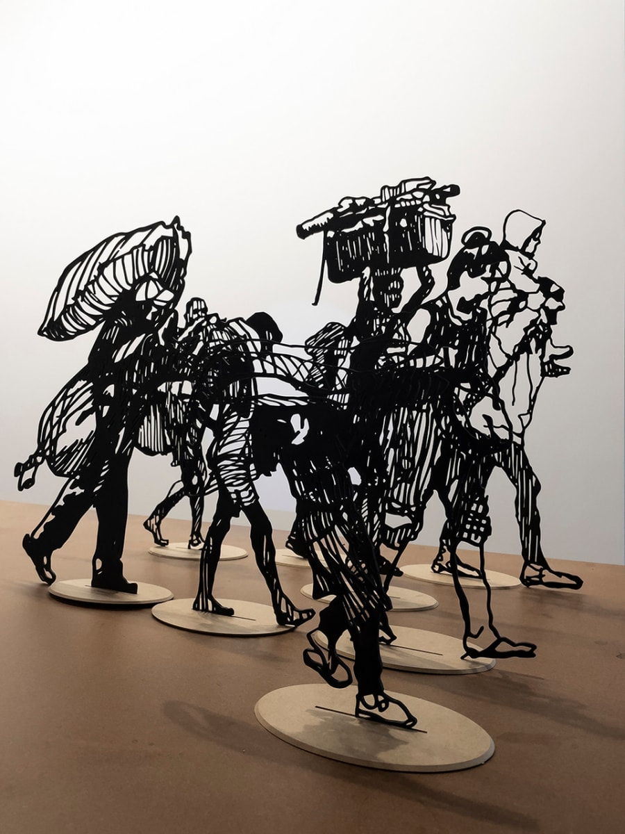 Walking by Nelson Gutierrez, Image 5.
