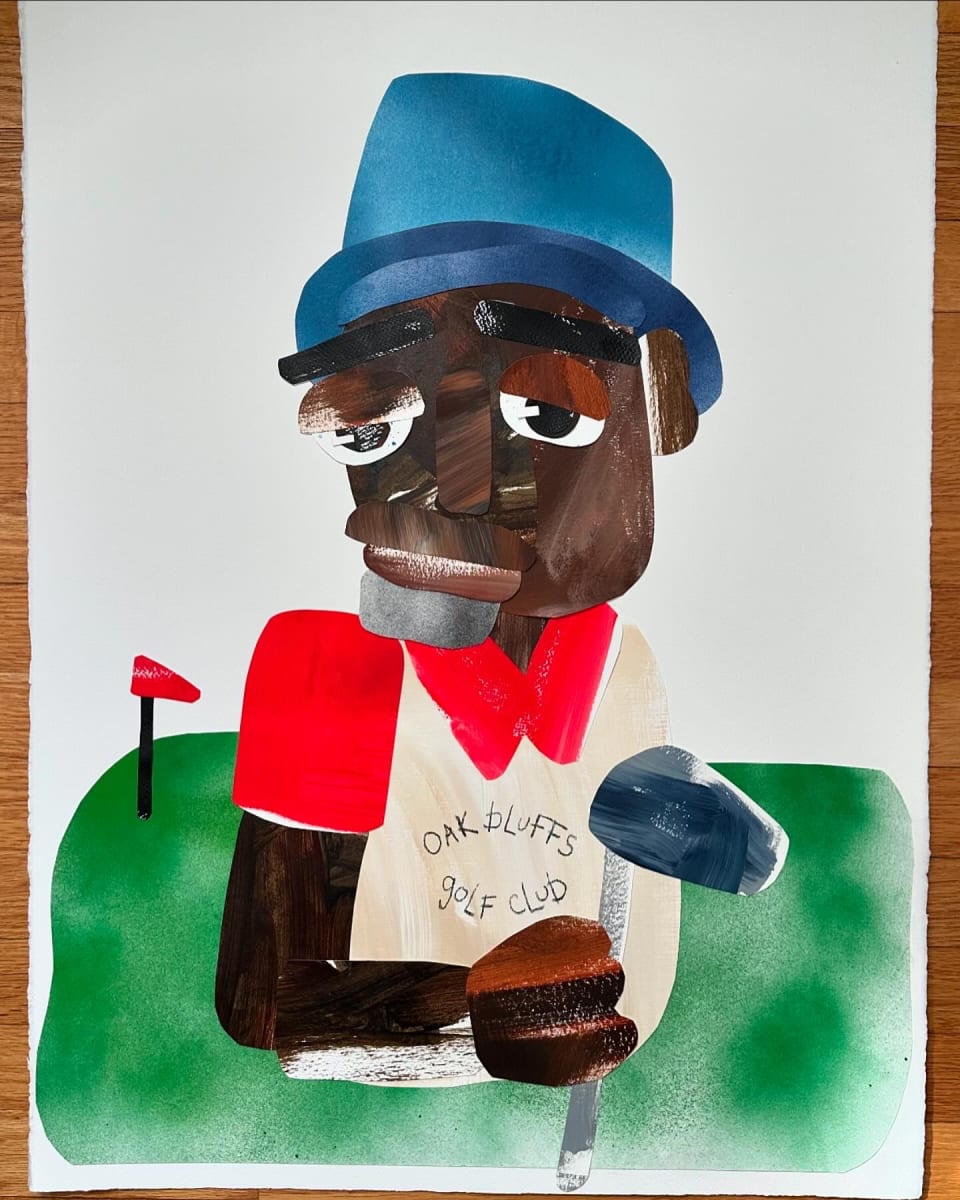 Samuel L. Jackson visits Oak Bluffs Golf Club by Jessica Owens-Young 