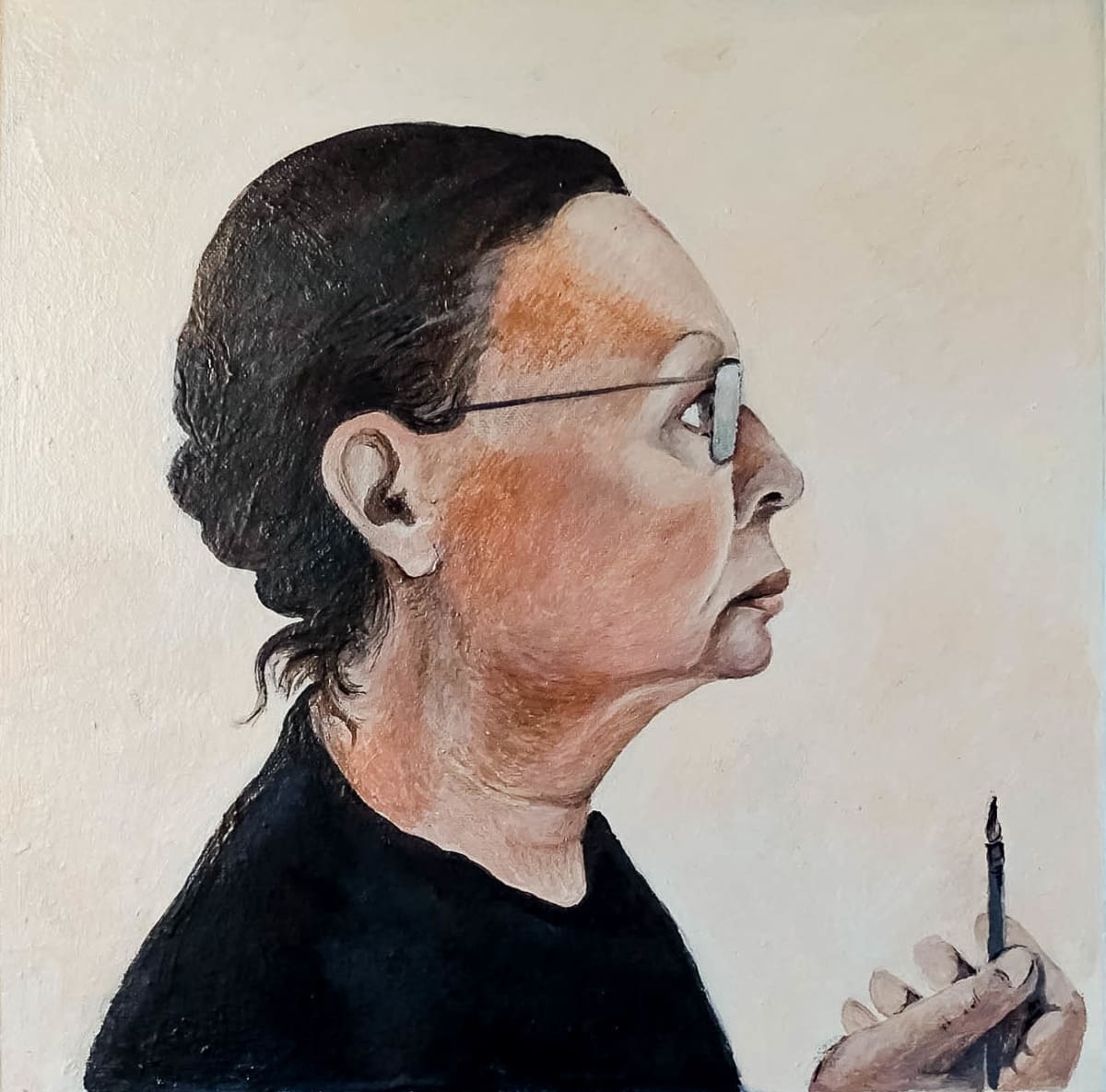 EK Autoportrait by Elena Kochetkova 