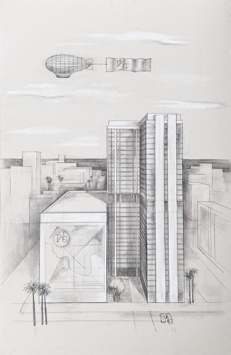 X Miami by Elena Kochetkova  Image: Now fully stabilized, X Miami is 464-unit social apartment community in the heart of Downtown Miami. Opened in Q3 2018, the 31-story luxury tower feature a hotel-like public lobby, expansive pool deck and mezzanine, modern fitness facilities, club lounge, and co-working space. X Miami delivers a social living experience that raises the bar for new construction multifamily in Miami and beyond.
Architectural Sketch: Order for the PMG Development Miami Office