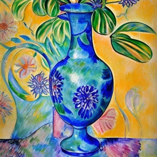 Abstract Floral Still Life by Karla Cohen  Image: Abstract floral 