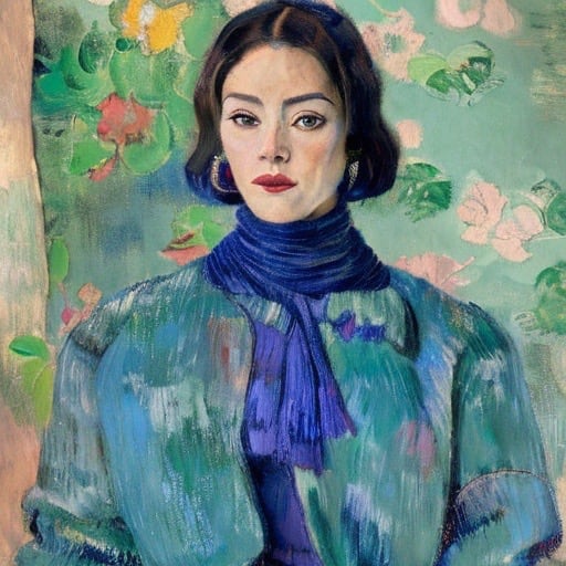 Jana by Karla Cohen  Image: Modern portrait with classic elements